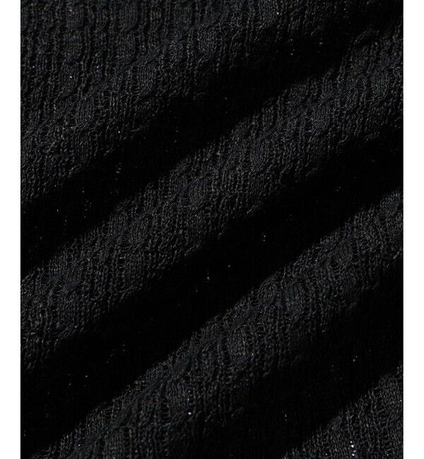 ADAM ET ROPE'「シアーニットシャツカーディガン」|カーディガン|