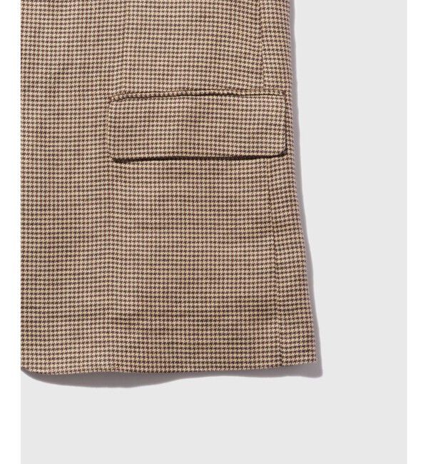 ADAM ET ROPE'「ボックス シルエット リネンブレザー」|テーラードジャケット|