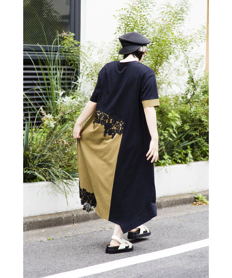  「レースモチーフワンピース」|ワンピース|