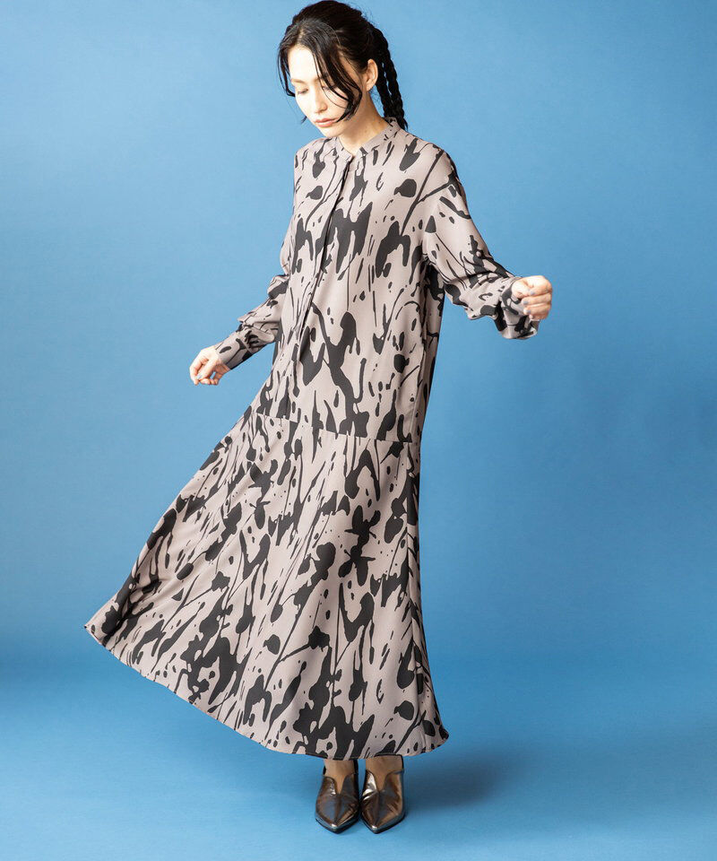  「プリントマーメイドワンピース」|ワンピース|