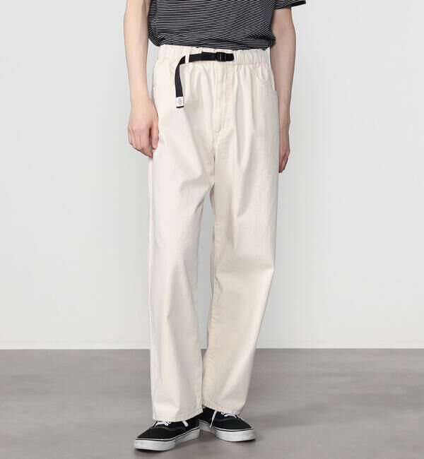 DANTON「DANTON | カラーデニム ベルトイージーパンツ MEN」|デニム|