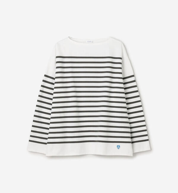 ORCIVAL「ORCIVAL | ラッセル ボートネック ワイドセーラーTシャツ MEN」|Tシャツ・カットソー|