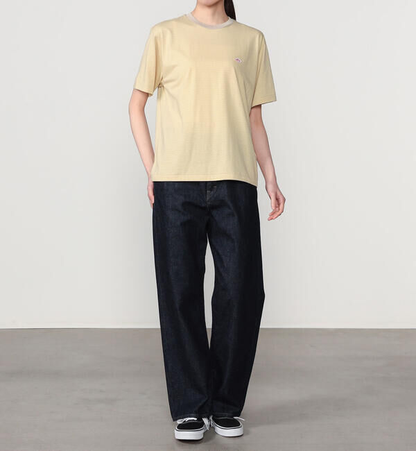 DANTON「DANTON | ボーダー クルーネックTシャツ WOMEN」|Tシャツ・カットソー|