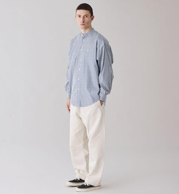 DANTON「DANTON | コットンリネンツイル イージーパンツ MEN」|チノ|