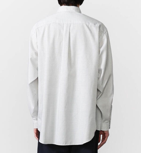 DANTON「DANTON | ポリオックスフォード ボタンダウン長袖シャツ MEN」|シャツ・ブラウス|