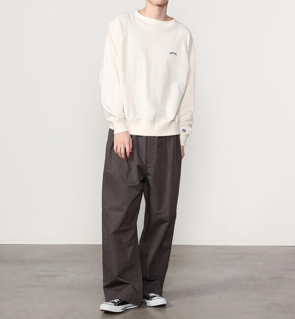 ORCIVAL「ORCIVAL | コットン裏毛 ボートネックプルオーバー MEN」|スウェット・ジャージ|