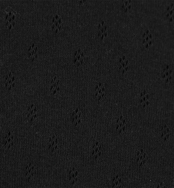 ORCIVAL「ORCIVAL | パターンメッシュ コットン クルーネックカーディガン WOMEN」|カーディガン|