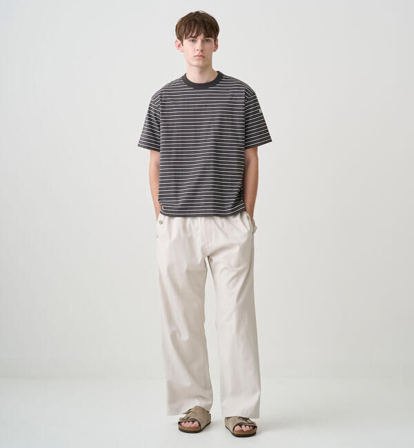 ORCIVAL「ORCIVAL | コットン ストレッチ クルーネック半袖Tシャツ MEN」|Tシャツ・カットソー|