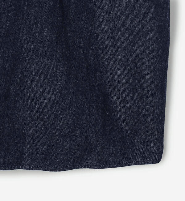 DANTON「DANTON | デニムダンガリー レギュラーカラーシャツワンピース WOMEN」|ワンピース|