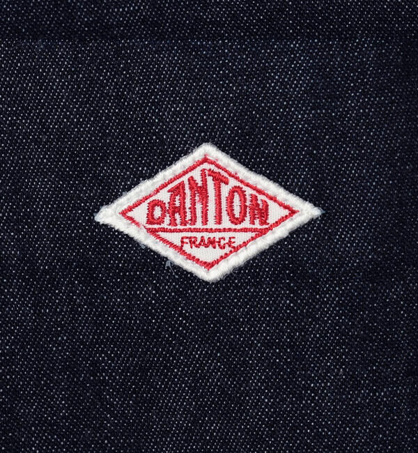 DANTON「DANTON | デニムダンガリー レギュラーカラーシャツワンピース WOMEN」|ワンピース|