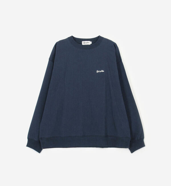 GYMPHLEX「Gymphlex | コットンジャージー クルーネック長袖Tシャツ MEN」|Tシャツ・カットソー|DKNAVY