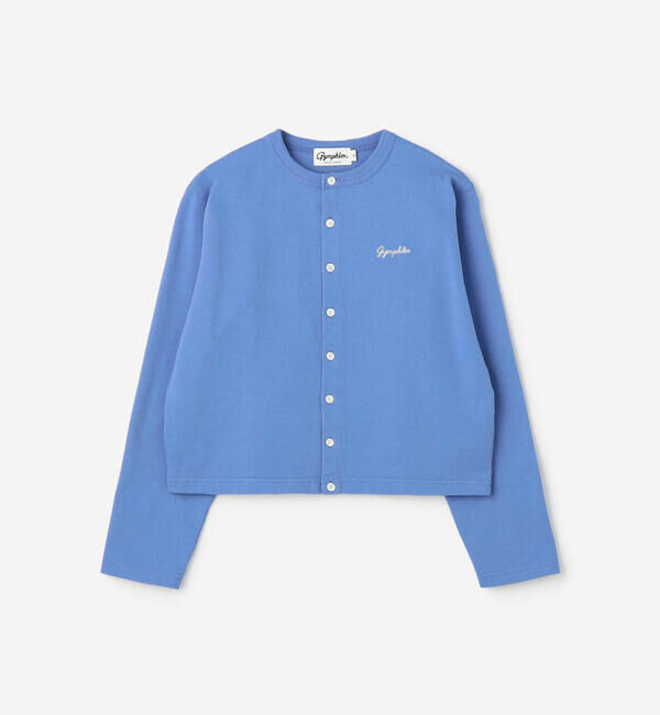 GYMPHLEX「Gymphlex | コットン 長袖ショートカーディガン WOMEN」|カーディガン|