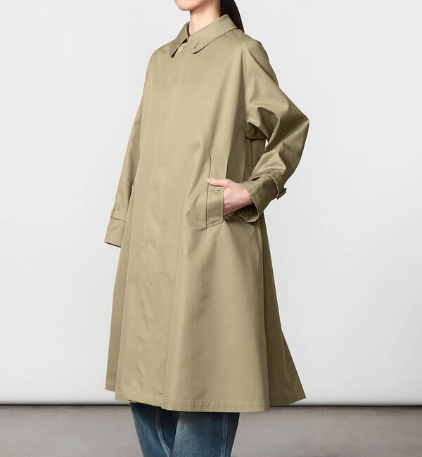 GYMPHLEX「Gymphlex | ベルテッドバルマカーンコート WOMEN」|ダッフルコート|