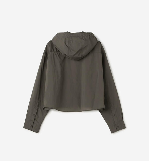 GYMPHLEX「Gymphlex |  ナイロン フードシャツジャケット WOMEN」|シャツ・ブラウス|