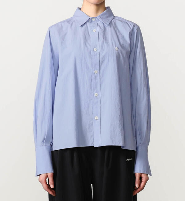 GYMPHLEX「Gymphlex | コットンブロード シャツジャケット WOMEN」|シャツ・ブラウス|