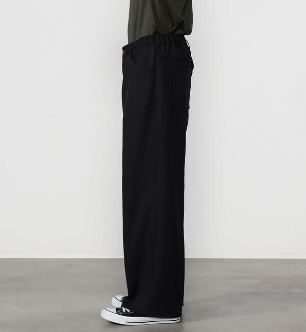  「Wrangler | 〈別注〉 WRANCHER ワイドスラックス BLACK MEN」|チノ|