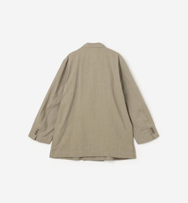  「CHEMISE D'ADAM | 〈別注〉コットン ダブルブレスト シャツジャケット WOMEN」|テーラードジャケット|