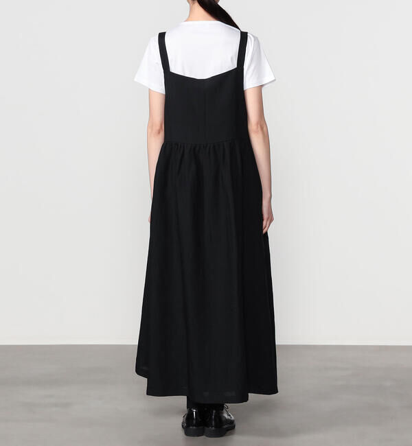  「eunoia | ピンタック ロングワンピース WOMEN」|ワンピース|