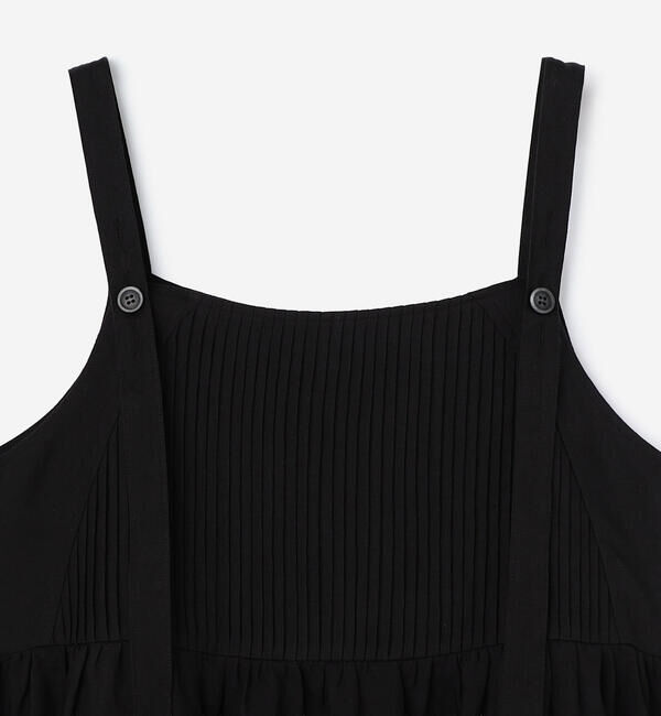  「eunoia | ピンタック ロングワンピース WOMEN」|ワンピース|