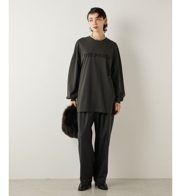 THE PAUSE「【THE PAUSE】THE PAUSEロングスリーブTシャツ」|Tシャツ・カットソー|