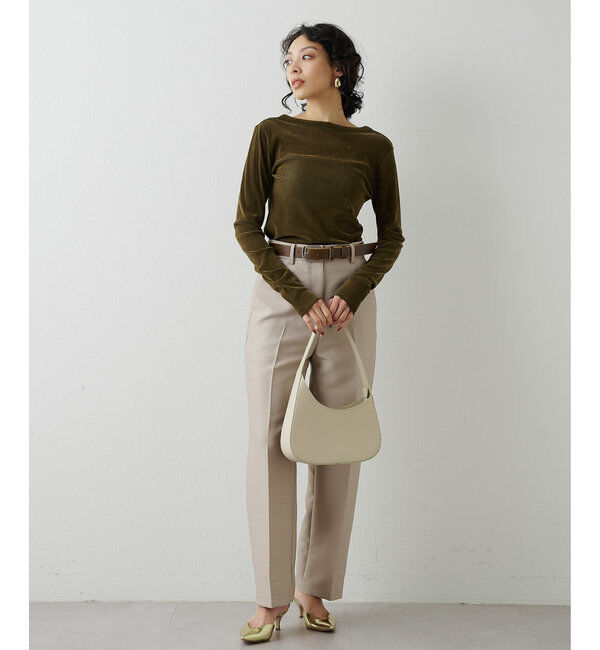  「フロッキーバックシャンカットソー」|Tシャツ・カットソー|