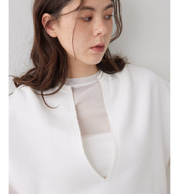  「スウェットVネックプルオーバー２」|Tシャツ・カットソー|