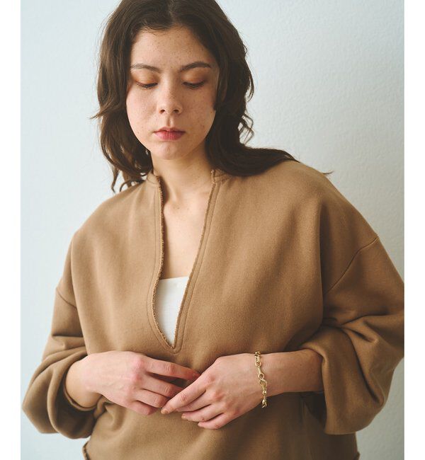  「スウェットVネックプルオーバー２」|Tシャツ・カットソー|