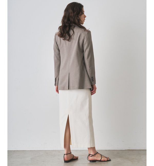  「ガンクラブチェックダブルジャケット」|テーラードジャケット|