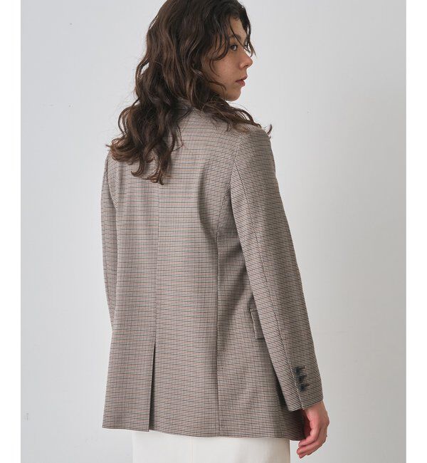  「ガンクラブチェックダブルジャケット」|テーラードジャケット|