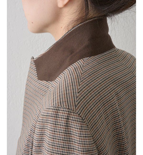  「ガンクラブチェックダブルジャケット」|テーラードジャケット|