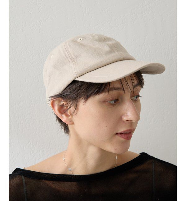 THE PAUSE「【THE PAUSE】ローキャップ」|ハット|ベージュ