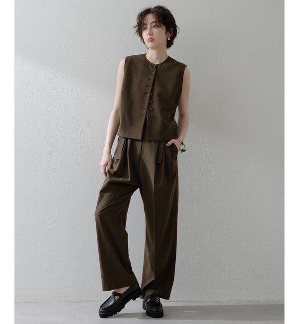 THE PAUSE「【THE PAUSE】トロサスペパンツ」|チノ|