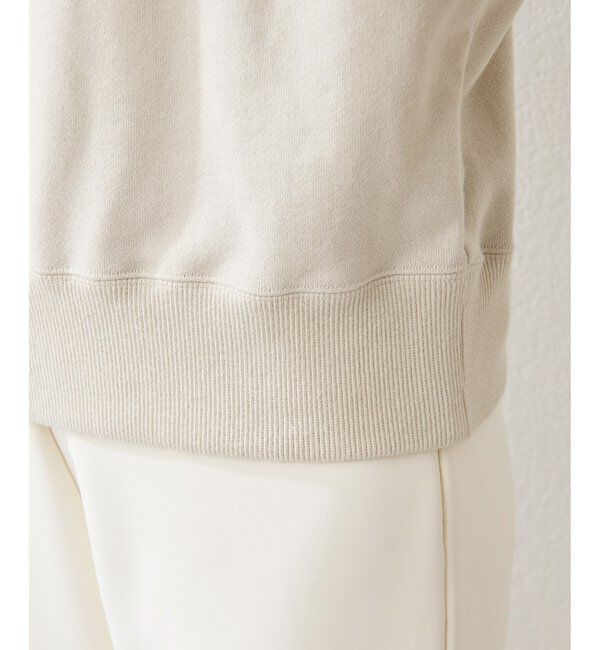  「ハーフジップロゴ裏毛プルオーバー」|Tシャツ・カットソー|