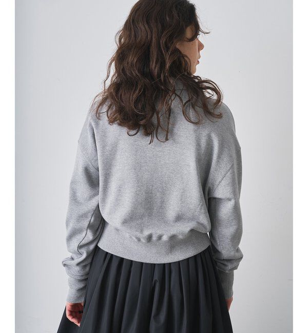  「ハーフジップロゴ裏毛プルオーバー」|Tシャツ・カットソー|