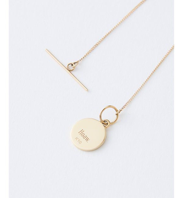 Hoaw.「【Hoaw.】10Kチャームネックレス」|リング|