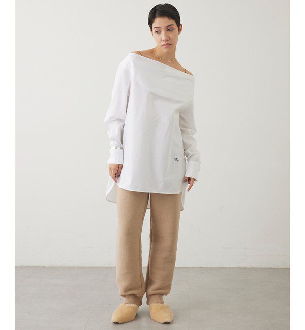 THE PAUSE「【THE PAUSE】ベロアニットジョガーパンツ」|チノ|