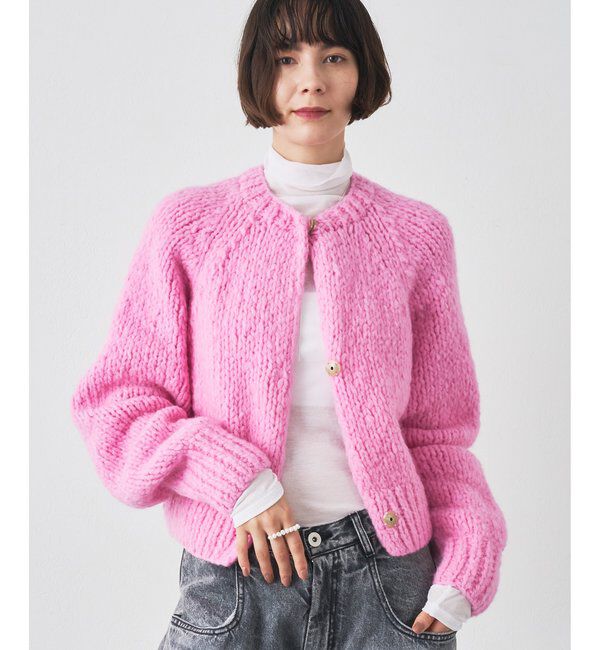  「ハンドニットカーディガン」|ニット・セーター|