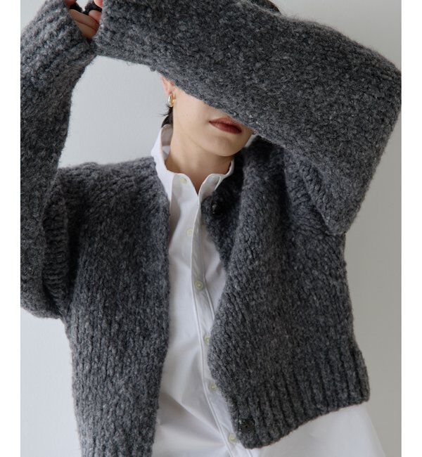  「ハンドニットカーディガン」|ニット・セーター|