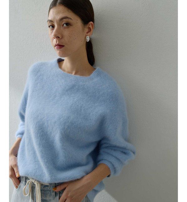  「ファークルーネックプルオーバー」|ニット・セーター|