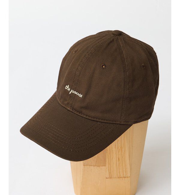  「【THE PAUSE】コットン刺繍キャップ」|ハット|