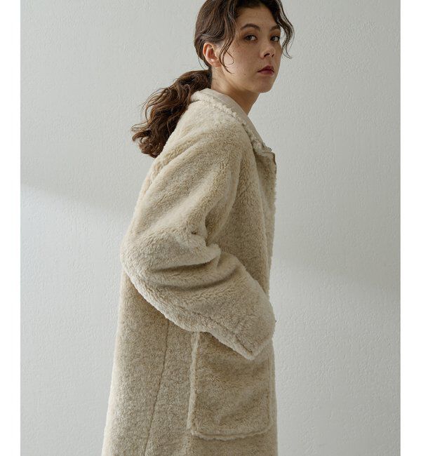  「リバーシブルボアコート」|その他|