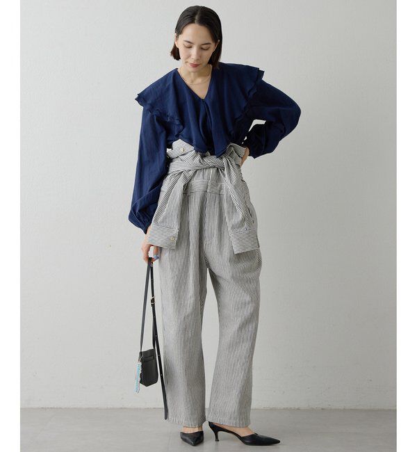  「ローンフリルブラウス」|シャツ・ブラウス|