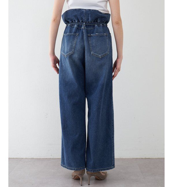  「フリルデニムパンツ」|デニム|