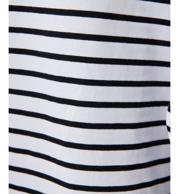 THE PAUSE「【THE PAUSE】フレアカフスボーダープルオーバー」|Tシャツ・カットソー|