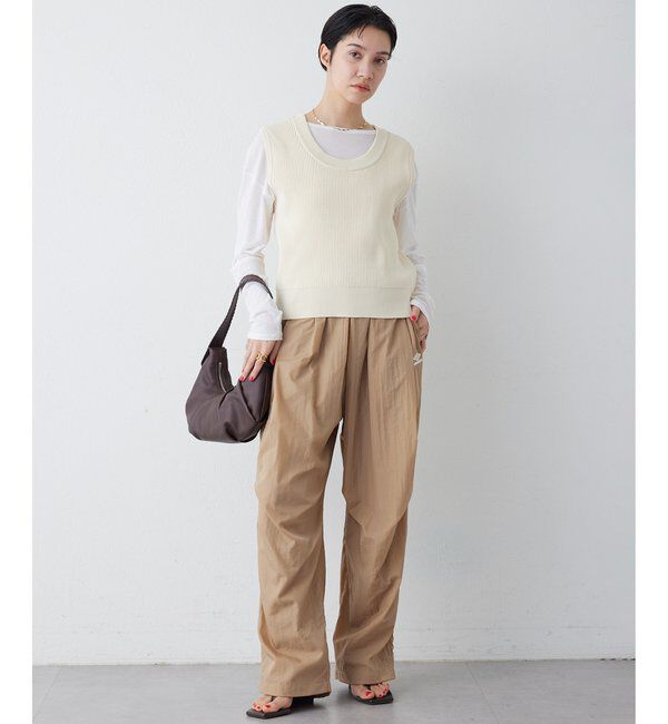THE PAUSE「【THE PAUSE】両畦ノースリーブニット」|ニット・セーター|