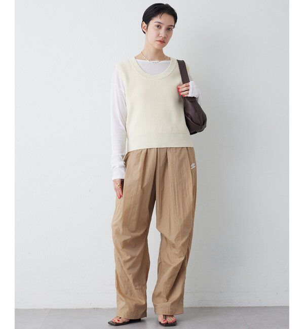 THE PAUSE「【THE PAUSE】両畦ノースリーブニット」|ニット・セーター|