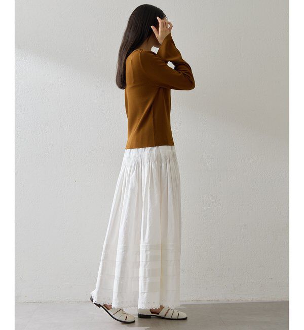  「2wayスムースプルオーバー」|ニット・セーター|