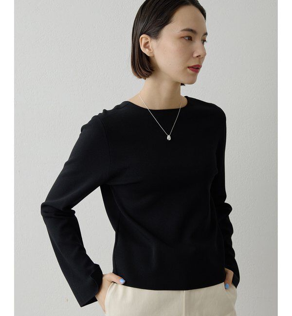  「2wayスムースプルオーバー」|ニット・セーター|