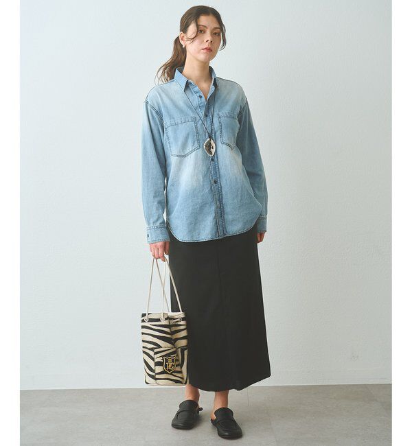  「Iラインスリットスカート」|スカート|