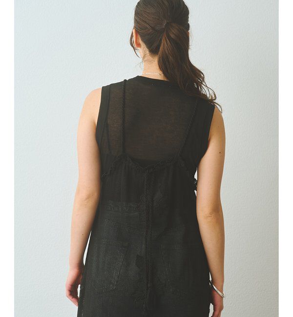  「メッシュレースワンピース」|ワンピース|